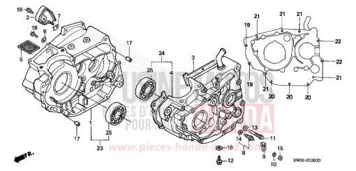 VILEBREQUIN/PISTON NX2502L de 1990